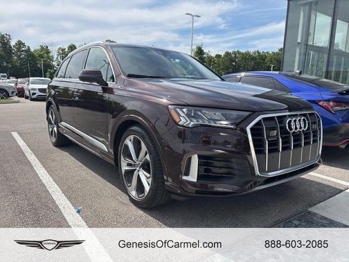 Barrel Brown Metallic 2020 Audi Q7 55 Prestige