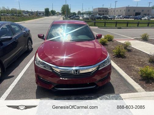 Red 2016 Honda Accord Sport