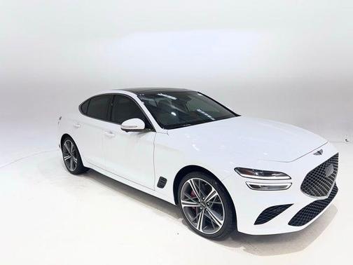 Alta White 2025 Genesis G70 3.3T AWD Sport Advanced