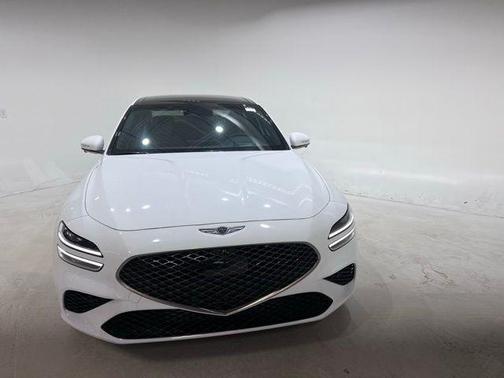 Alta White 2025 Genesis G70 3.3T AWD Sport Advanced