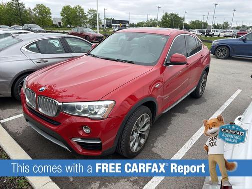 Melbourne Red Metallic 2015 BMW X4 xDrive28i