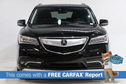 Crystal Black Pearl 2016 Acura MDX 3.5L