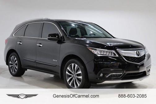Crystal Black Pearl 2016 Acura MDX 3.5L