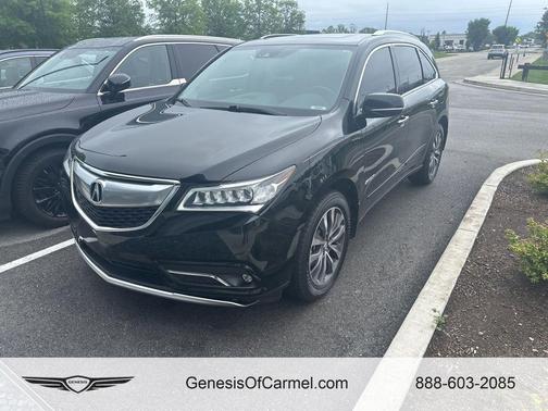 Crystal Black Pearl 2016 Acura MDX 3.5L