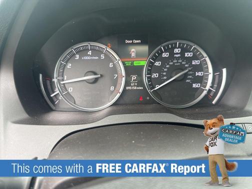 Crystal Black Pearl 2016 Acura MDX 3.5L