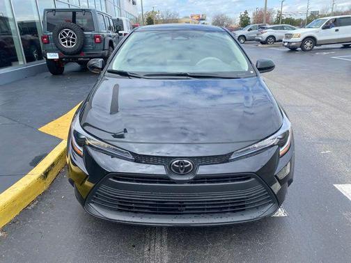 Midnight Black Metallic 2025 Toyota Corolla LE