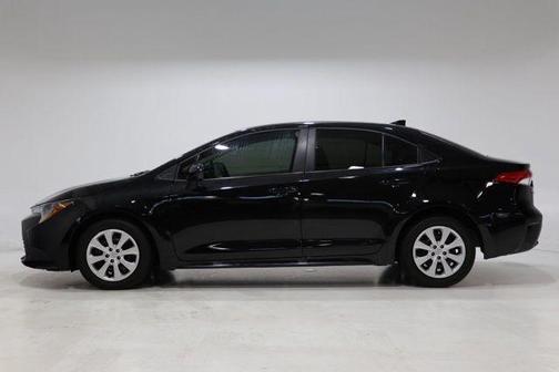 Midnight Black Metallic 2025 Toyota Corolla LE