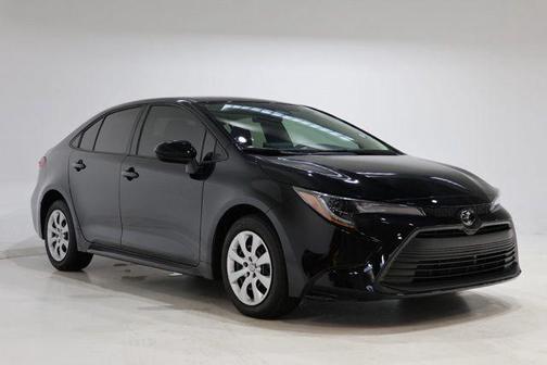 Midnight Black Metallic 2025 Toyota Corolla LE