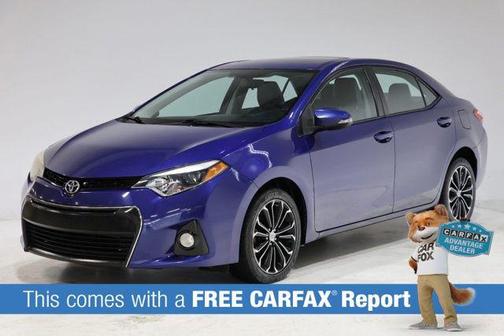 Blue Crush Metallic 2014 Toyota Corolla S Plus