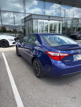 Blue Crush Metallic 2014 Toyota Corolla S Plus