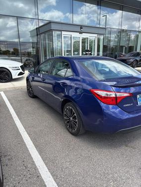Blue Crush Metallic 2014 Toyota Corolla S Plus