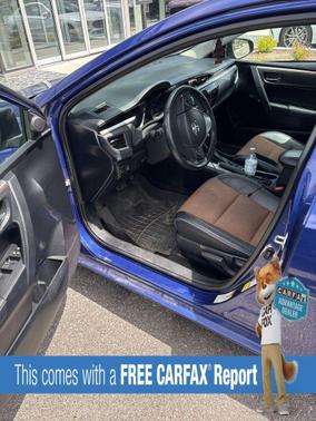 Blue Crush Metallic 2014 Toyota Corolla S Plus