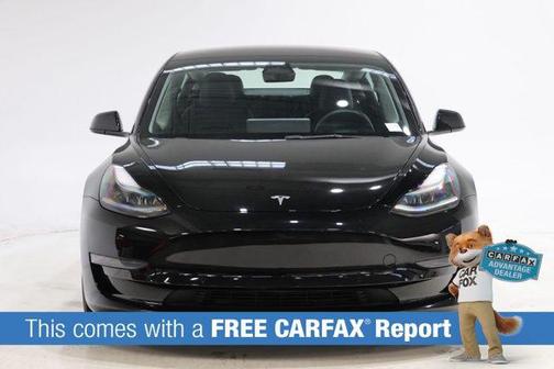 Solid Black 2022 Tesla Model 3 Long Range