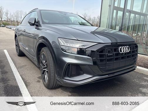 Gray 2019 Audi Q8 3.0T Premium
