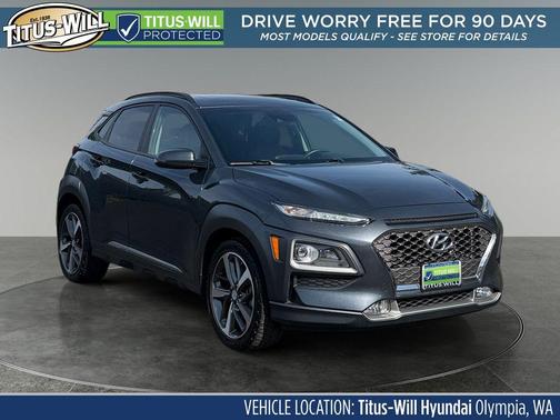 Thunder Gray 2019 Hyundai KONA Limited