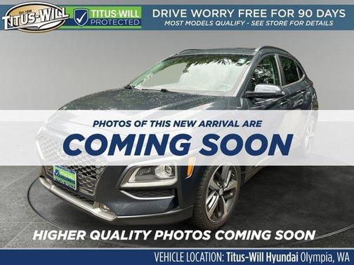 Thunder Gray 2019 Hyundai KONA Limited