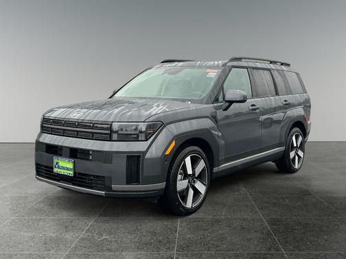 Gray 2026 Hyundai SANTA FE HEV Limited