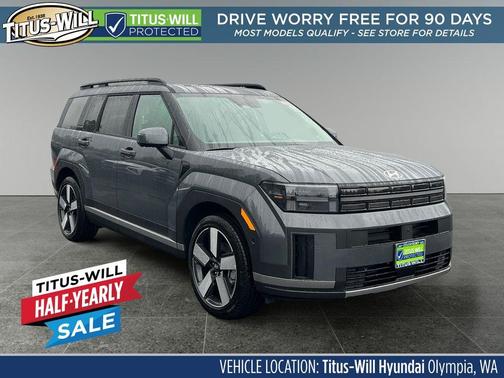Gray 2026 Hyundai SANTA FE HEV Limited
