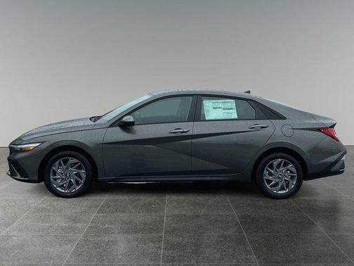 Amazon Gray 2026 Hyundai ELANTRA HEV Blue