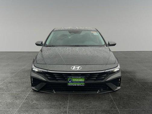 Amazon Gray 2026 Hyundai ELANTRA HEV Blue