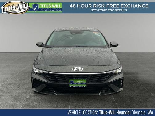 Amazon Gray 2026 Hyundai ELANTRA HEV Blue