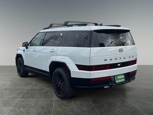 White 2026 Hyundai SANTA FE HEV Calligraphy