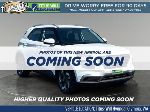 Lunar White 2025 Hyundai VENUE SEL