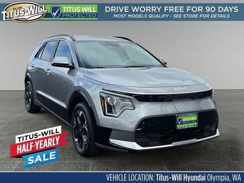 Steel Gray 2023 Kia Niro EV Wind