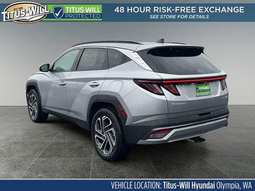 Shimmering Silver 2026 Hyundai TUCSON Hybrid Limited