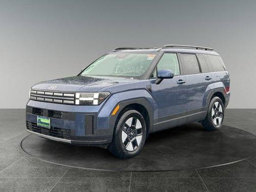 Atlantic Blue 2026 Hyundai SANTA FE HEV SEL