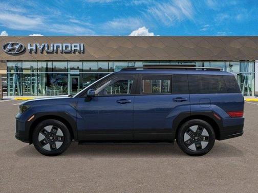 Atlantic Blue 2026 Hyundai SANTA FE HEV SEL