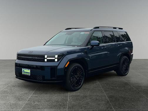 Atlantic Blue 2026 Hyundai SANTA FE HEV Calligraphy