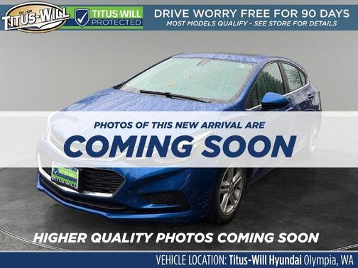 Kinetic Blue 2018 Chevrolet Cruze LT