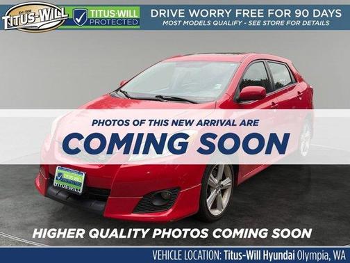 Radiant Red 2009 Toyota Matrix S