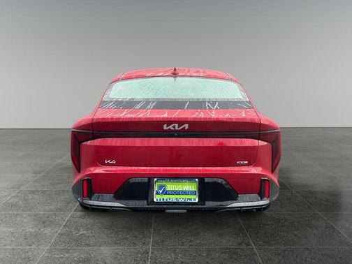 Currant Red 2025 Kia K4 GT-Line Turbo
