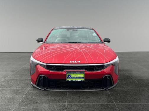 Currant Red 2025 Kia K4 GT-Line Turbo