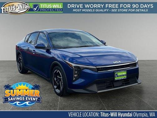 Deep Sea Blue 2025 Kia K4 EX