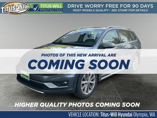 Platinum Gray Metallic 2017 Volkswagen Golf Alltrack TSI SE
