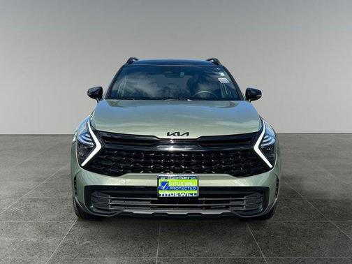 Jungle Green 2025 Kia Sportage Plug-In Hybrid X-Line