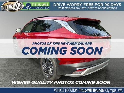 Red 2025 Hyundai TUCSON Hybrid Limited