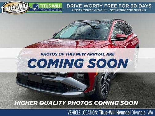 Red 2025 Hyundai TUCSON Hybrid Limited