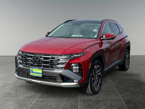 Red 2025 Hyundai TUCSON Hybrid Limited