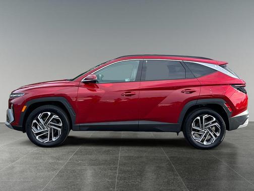 Red 2025 Hyundai TUCSON Hybrid Limited