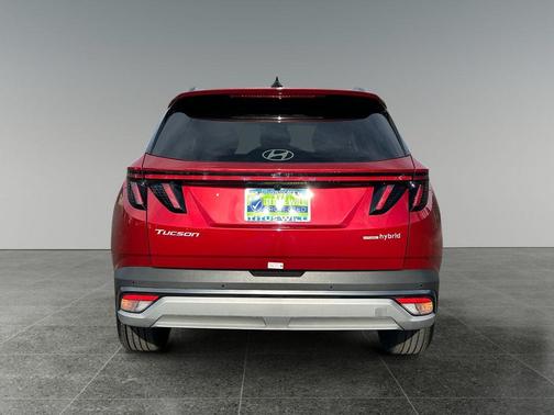 Red 2025 Hyundai TUCSON Hybrid Limited