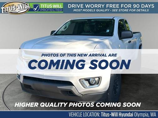 Summit White 2017 Chevrolet Colorado WT