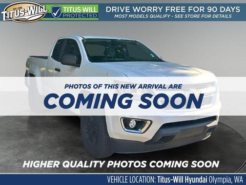 Summit White 2017 Chevrolet Colorado WT