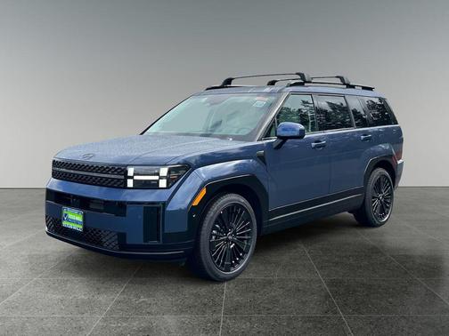 Atlantic Blue 2026 Hyundai SANTA FE HEV Calligraphy