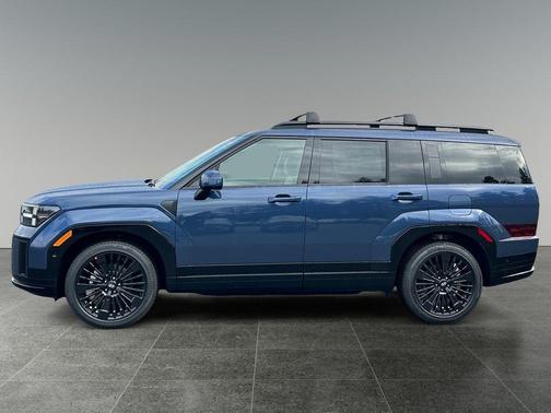 Atlantic Blue 2026 Hyundai SANTA FE HEV Calligraphy