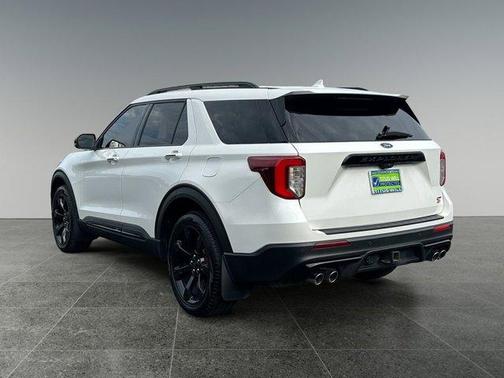 White 2022 Ford Explorer ST