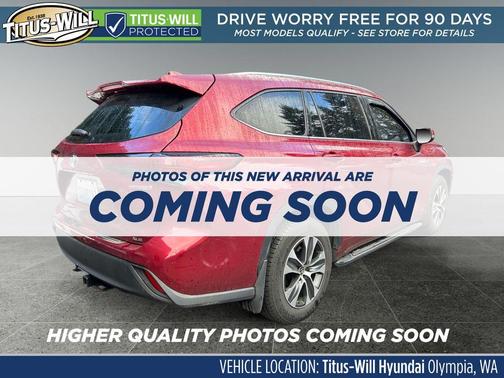Ruby Flare Pearl 2020 Toyota Highlander Hybrid XLE